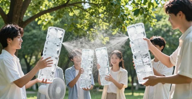 大冰块降温方法_临安区夏季防暑降温大冰块_大冰块户外活动使用时长